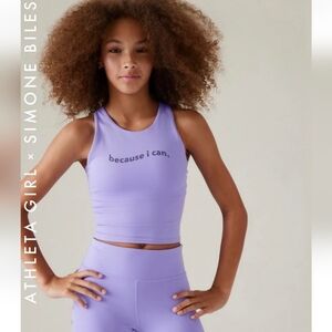 Athleta Girl x Simone Biles Bra Tank